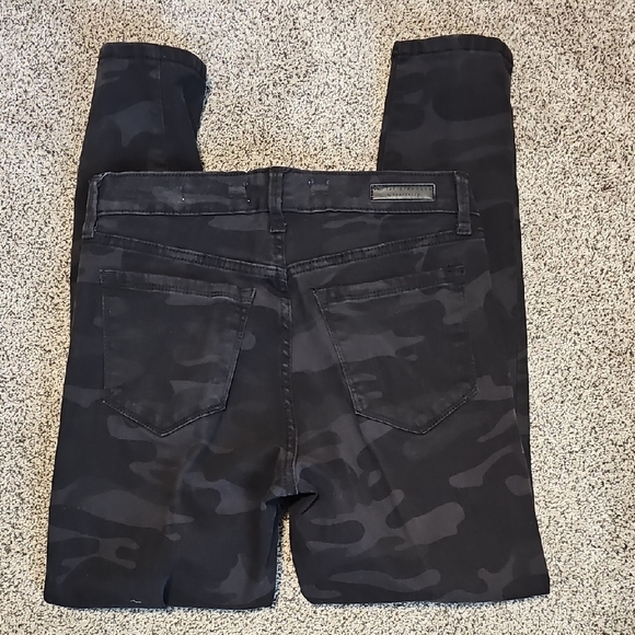 Social Standard By Sanctuary Denim - Women's Black Camouflage Jeans